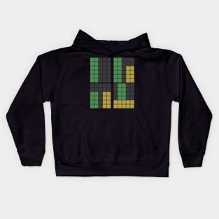 I Loss Wordle Kids Hoodie